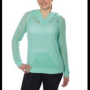 Shirt 469 Women's Mesh Stitch Pullover Hooded New